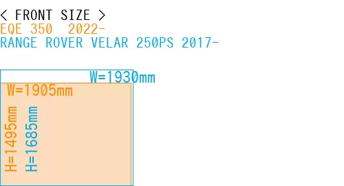 #EQE 350+ 2022- + RANGE ROVER VELAR 250PS 2017-